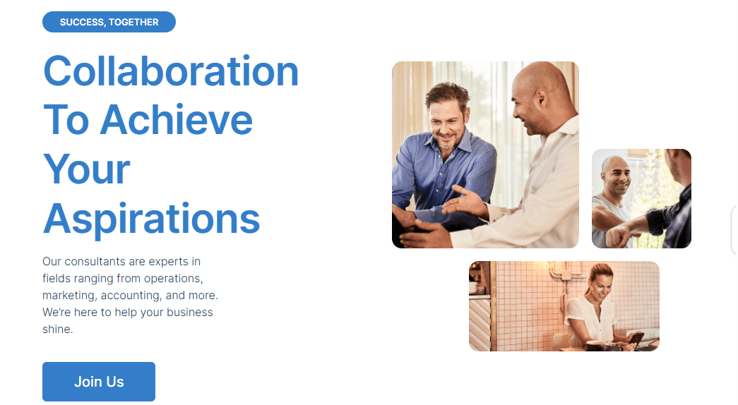 Demo Website Homepage