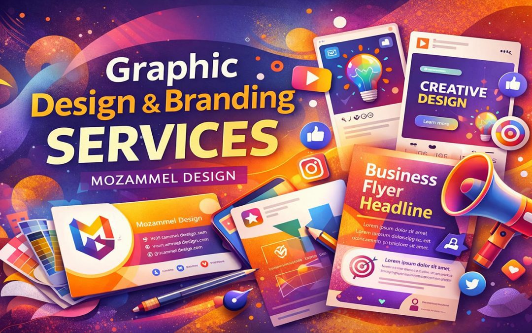 Graphic Design Services That Make Your Brand Stand Out Worldwide