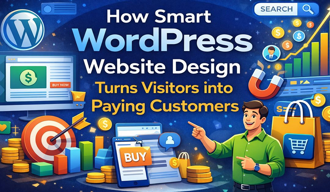 How Smart WordPress Website Design Turns Visitors into Paying Customers