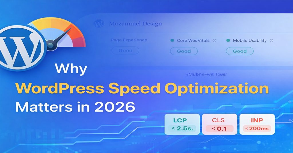 Why WordPress Speed Optimization Matters in 2026 - Core Web Performance Guide